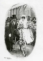 Eine Fahrradhochzeit